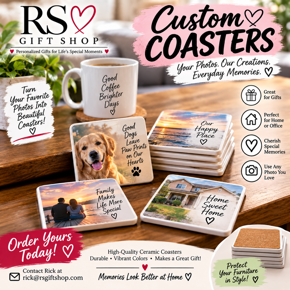 Turn Your Favorite Memories Into Personalized Gifts