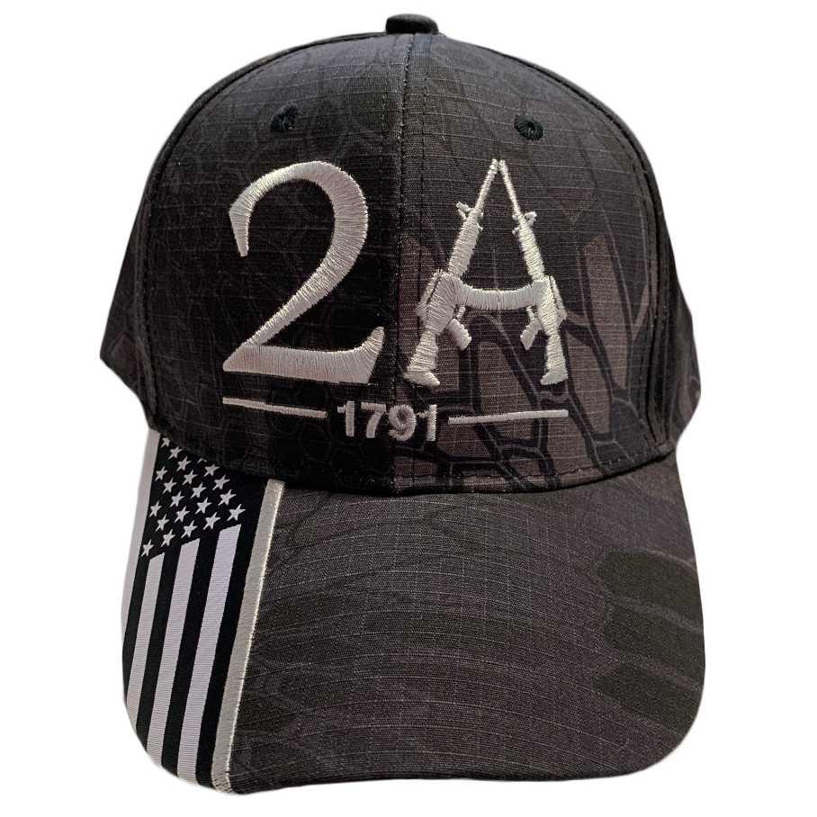Hat Camo Second Amendment Hat - 1865